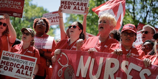 Medicare for All Backers Argue It’s a Better Solution Than Whatever Trump Is Cooking Up