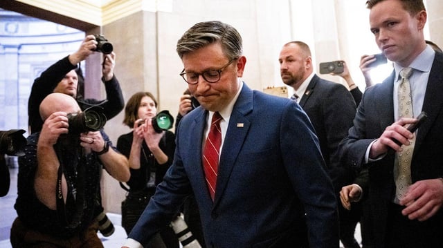 Mike Johnson to back Epstein files discharge petition