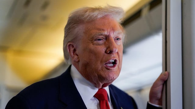 Most Americans say country is on the wrong track, blame Trump for inflation, disapprove of the president and say he is going too far to expand power of presidency