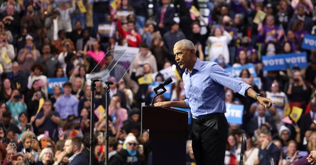 Obama tells Democrats to push back against Trump's 'lawlessness and recklessness