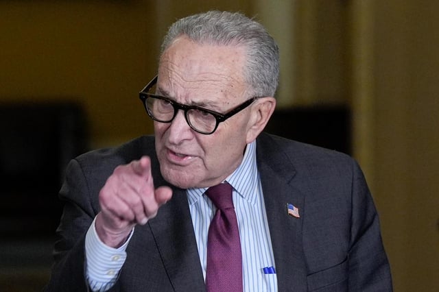 Schumer says Trump DOJ can’t ‘f*** around’ in releasing Epstein files: ‘I don’t trust Bondi’