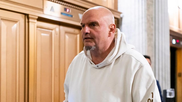 Sen. John Fetterman suffers injuries to face from fall, hospitalized