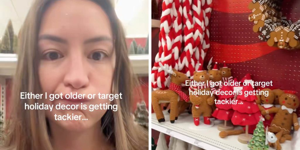 "Tacky at next level": Shopper rips Target's 2025 Christmas decor...but not everyone agrees