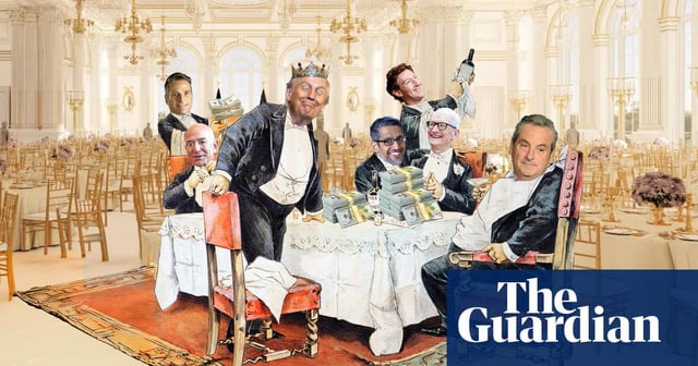 The luxury gap: Trump builds his palace as Americans face going hungry