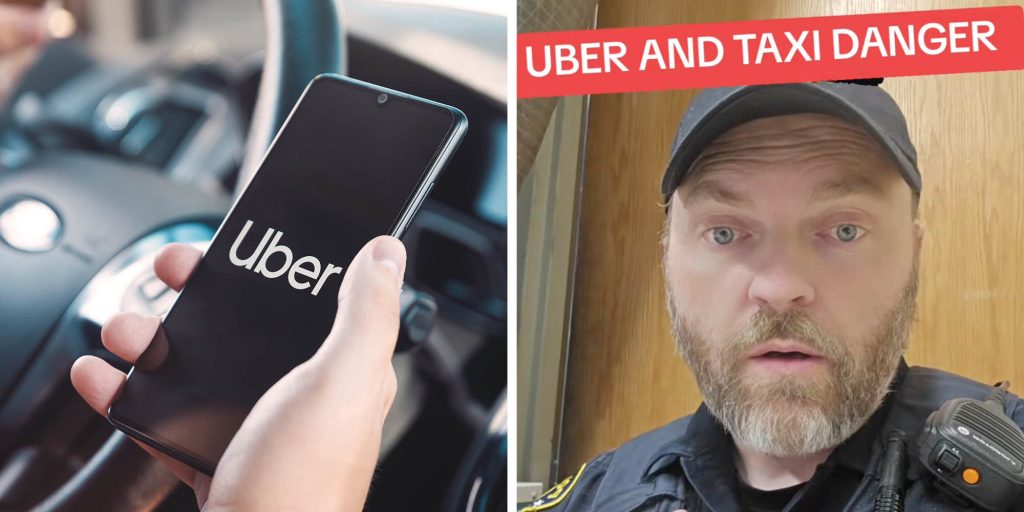 "They can put it in with a needle": Cop issues warning about accepting drinks from Ubers and Lyfts