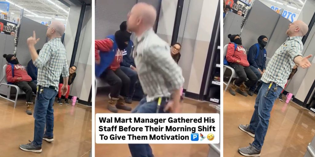 "This went way better in his head": Walmart manager gathers team for "motivational" meeting, then gives...a K-pop lip-sync