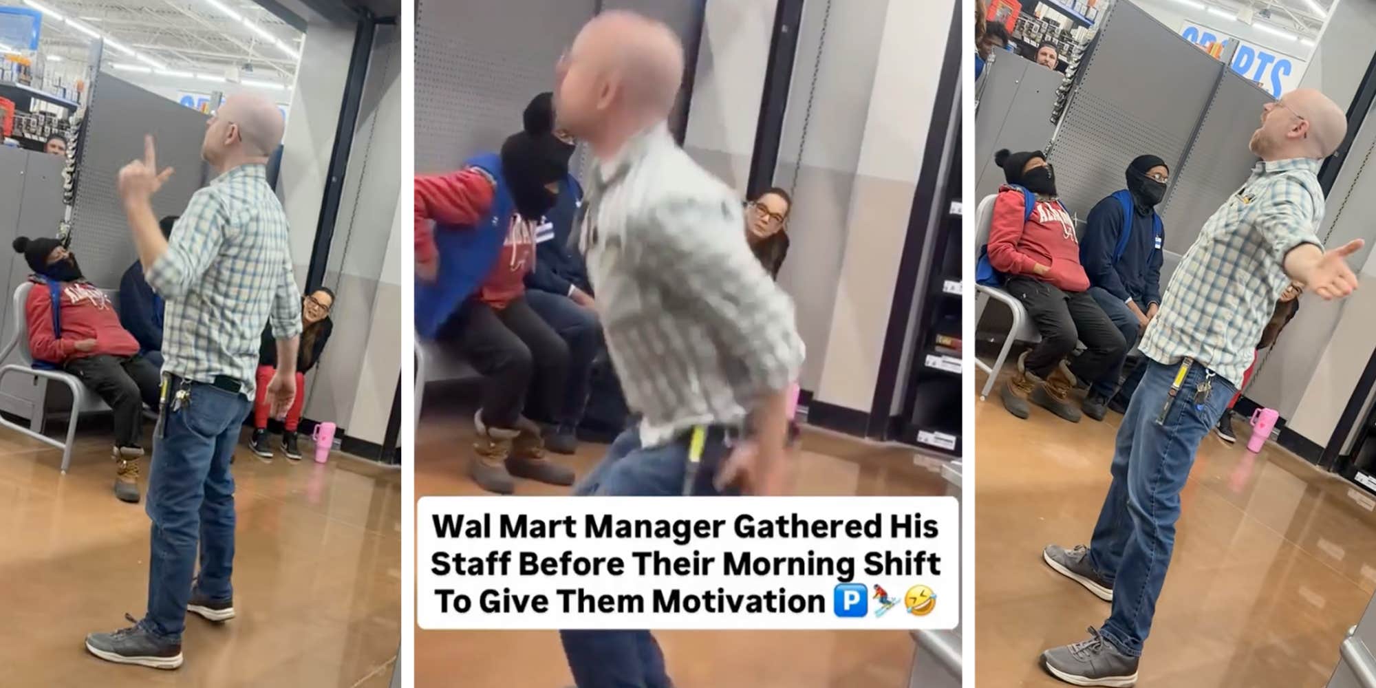 "This went way better in his head": Walmart manager gathers team for "motivational" meeting, then gives...a K-pop lip-sync