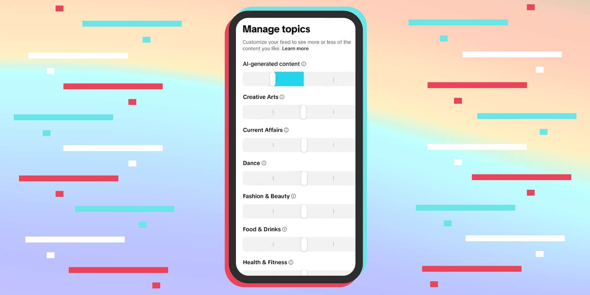 TikTok adds new filters to limit AI content: "Borderline unusable due to AI slop"