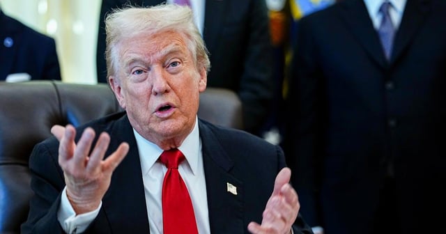 Trump Claims America Has to Remain Very “Liquid” in Bizarre Rant | Donald Trump says it’s more important to be “liquid” than it is to feed millions of hungry Americans.