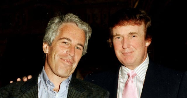 Trump Trolled With Massive Epstein Billboard in His Own Backyard