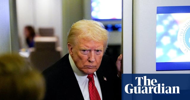 Trump approval rating falls to second-term low of 37%