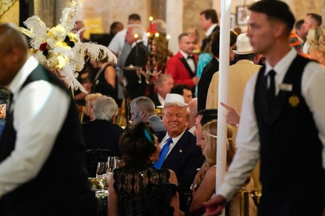 Trump slammed for lavish Gatsby-themed Halloween party as vital food funding lapses