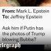 Trump ‘did not perform sex act on Bill Clinton’, insists Epstein’s brother