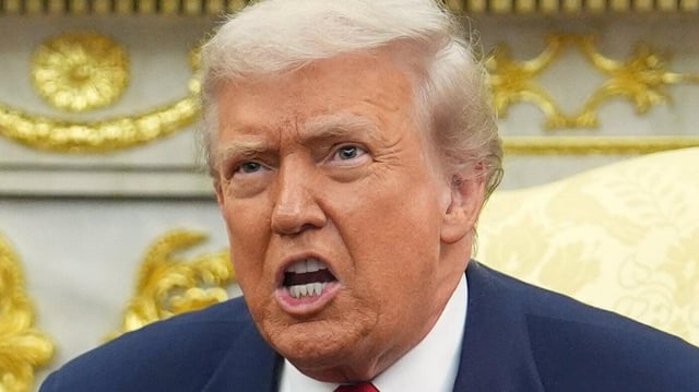 Trump’s ‘Gross’ Answer To National Guard Member Funeral Question Draws Fury Online