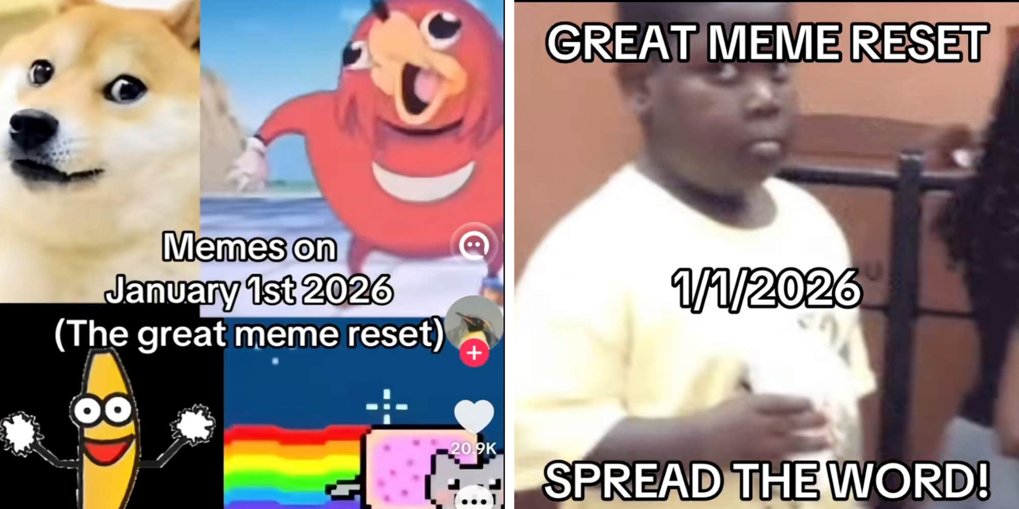 What is "The Great Meme Reset of 2026?" Tired of brainrot and irony stacking, TikTok wants to wipe memes clean in 2026