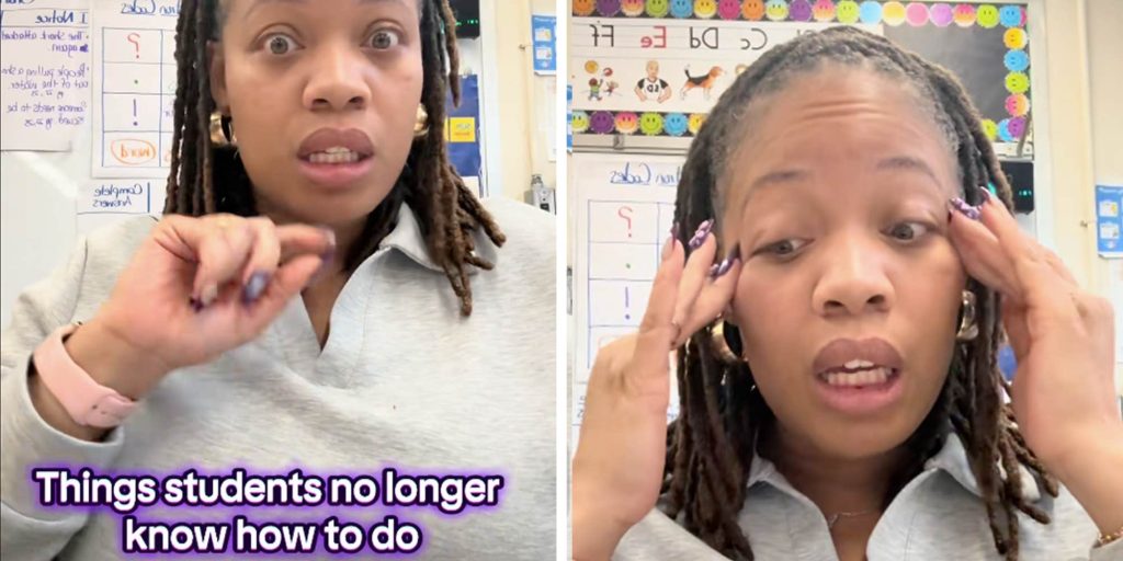 "What is going on??": Teacher lists shocking skills 3rd graders no longer have, like knowing their parents' names or how to count money