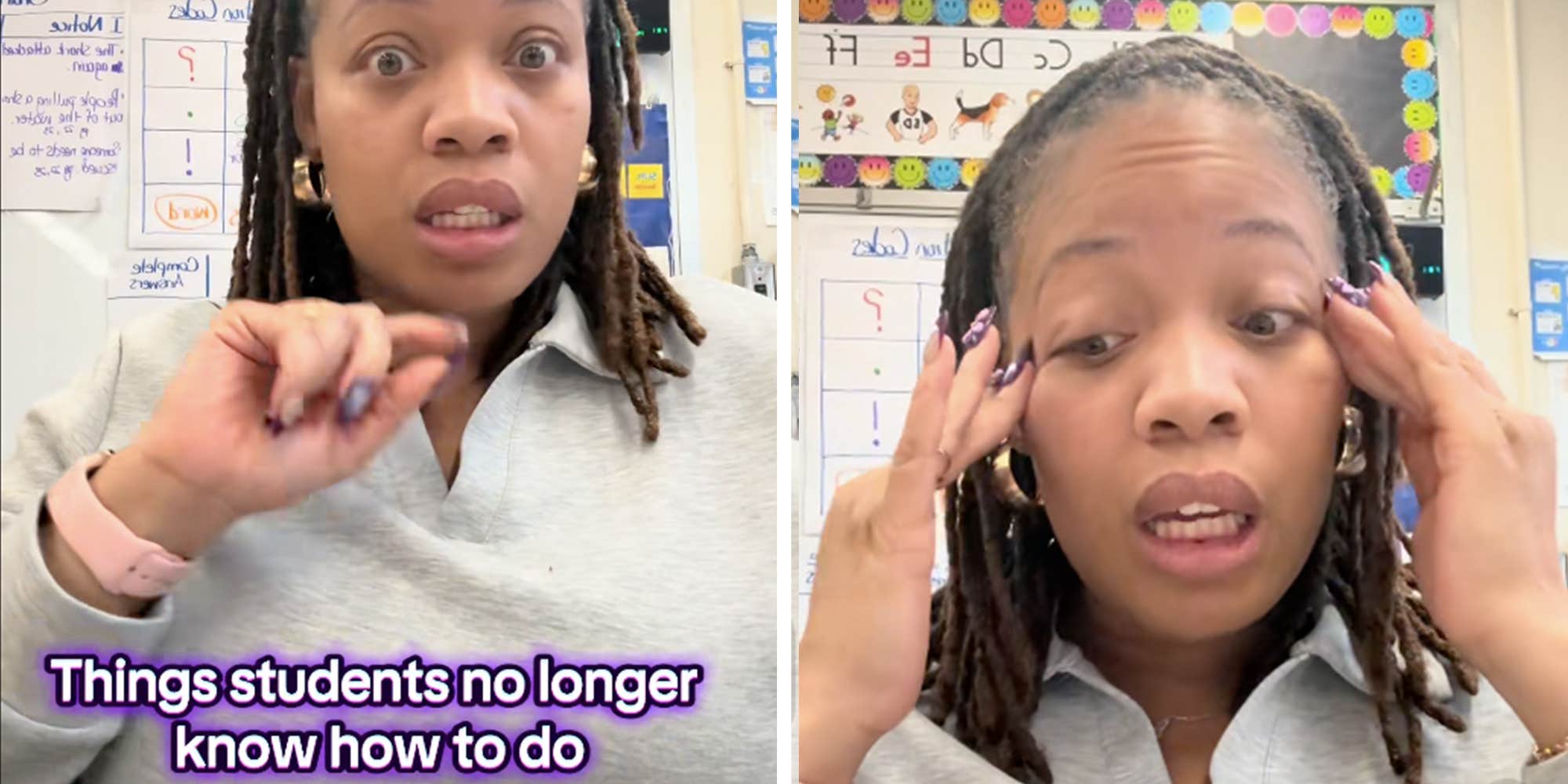 "What is going on??": Teacher lists shocking skills 3rd graders no longer have, like knowing their parents' names or how to count money