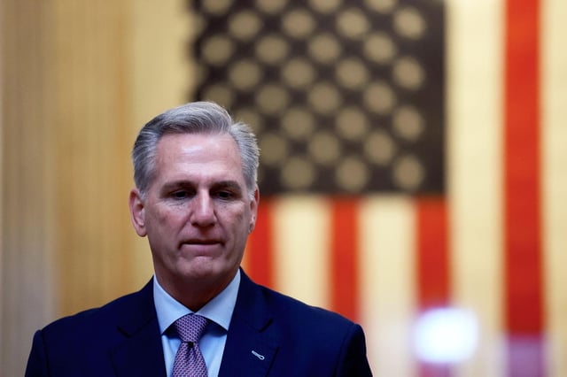 "Canary in the coal mine": McCarthy predicts GOP exodus following Greene resignation