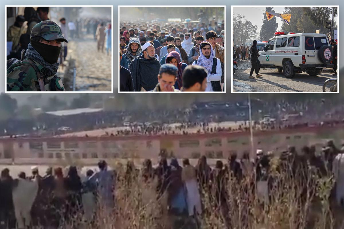 Taliban make 13-year-old boy execute his relatives’ murderer in front of 80K people at stadium