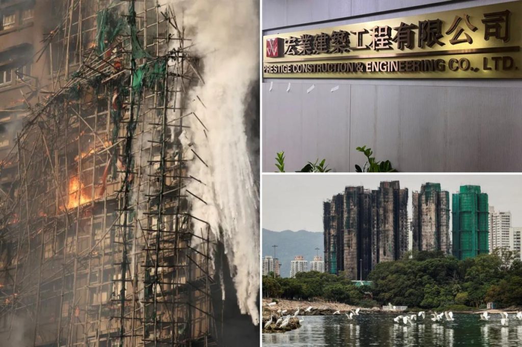 Deadly Hong Kong fire came after residents were falsely told contractor had clean safety record