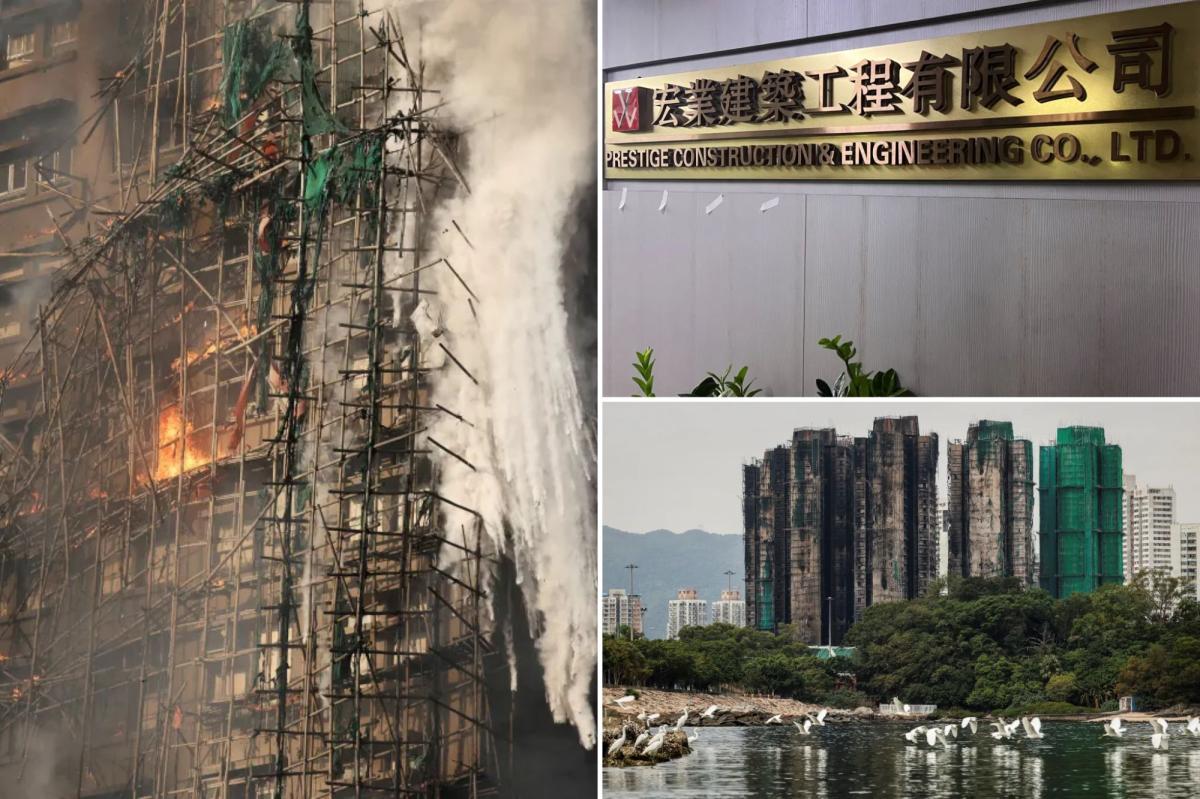 Deadly Hong Kong fire came after residents were falsely told contractor had clean safety record