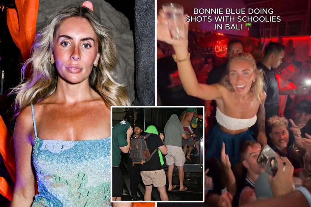 Porn star Bonnie Blue faces up to 15 years in jail after being detained over ‘Bangbus’ stunt in Bali