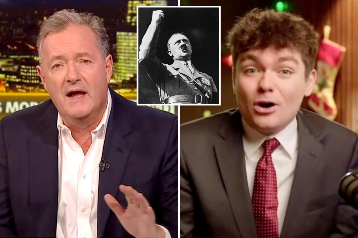 Piers Morgan slams Nick Fuentes for calling Hitler ‘f—king cool’: ‘What a crock of s—t’