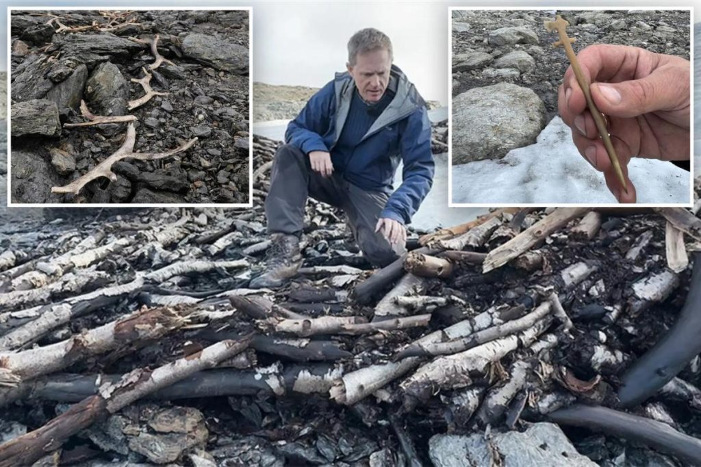 Melting mountain reveals ‘rare’ 1,500-year-old hunting facility — that still smells like reindeer