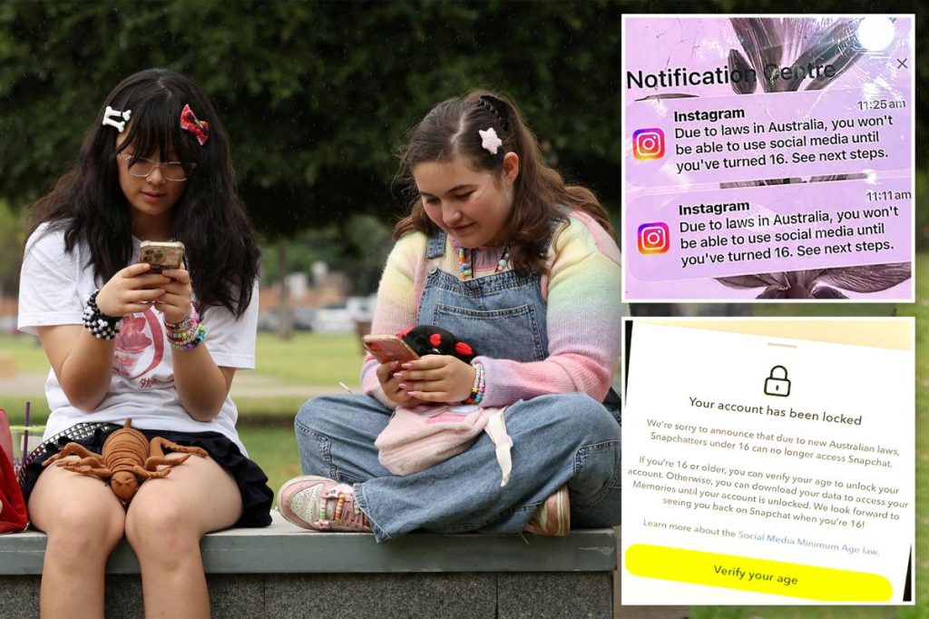 Social media ban for children under 16 starts in Australia