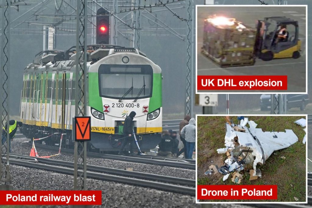 Russia planned to bomb US-bound cargo planes, poison water supplies as part of covert war against Europe: report