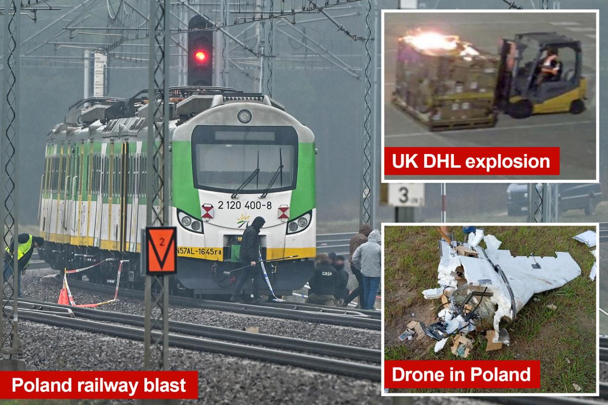 Russia planned to bomb US-bound cargo planes, poison water supplies as part of covert war against Europe: report