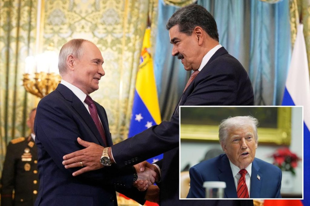 Trump not ‘concerned’ about Putin-Maduro partnership, Karoline Leavitt insists: ‘I’ll let him speak on it’