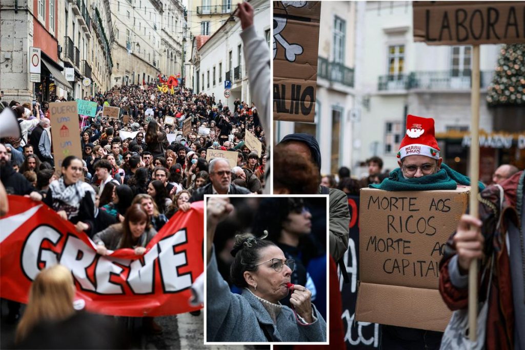 ‘Government attack’ on labor workers sees major Portugal strike severely impact travel, public services