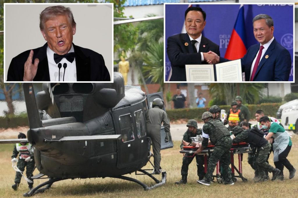 Thailand, Cambodian leaders agree to renew truce after days of deadly clashes, Trump says