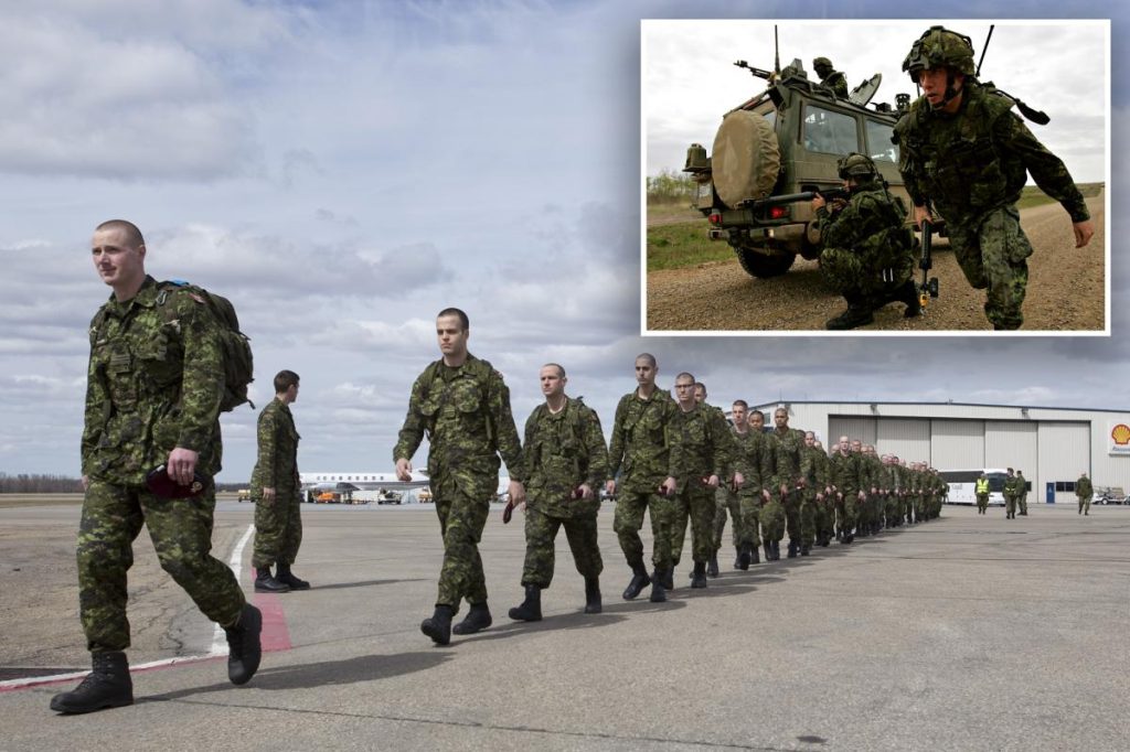 Gung Ho Canada! Seeks to boost army reserves by 400,000, quadrupling size of military