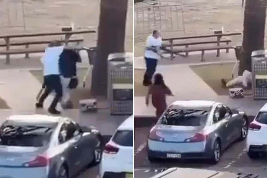 Incredible moment Bondi Beach hero disarms terrorist who opened fire on Hanukkah party