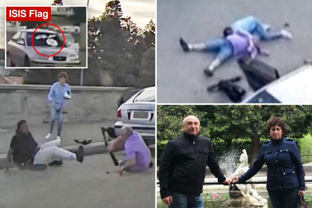 Heroic couple died in each other’s arms after trying to disarm Bondi Beach terrorists, devastating video shows