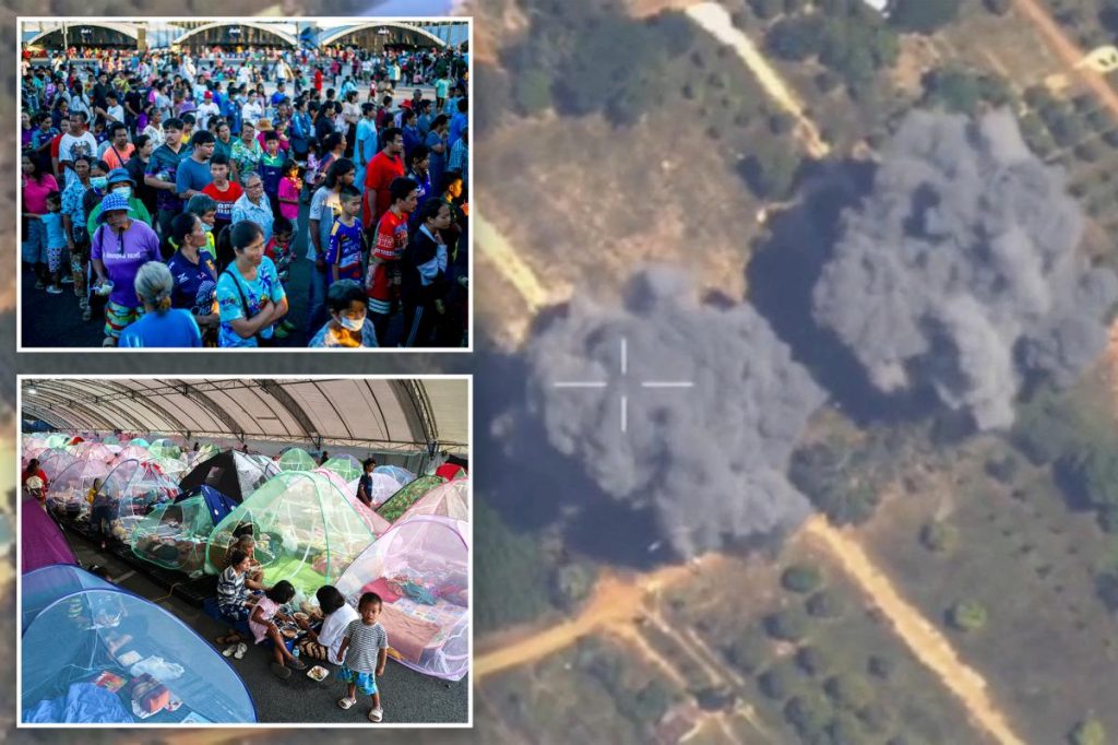 Thailand works to bring home thousands stranded at Cambodia border crossing amid brutal fighting