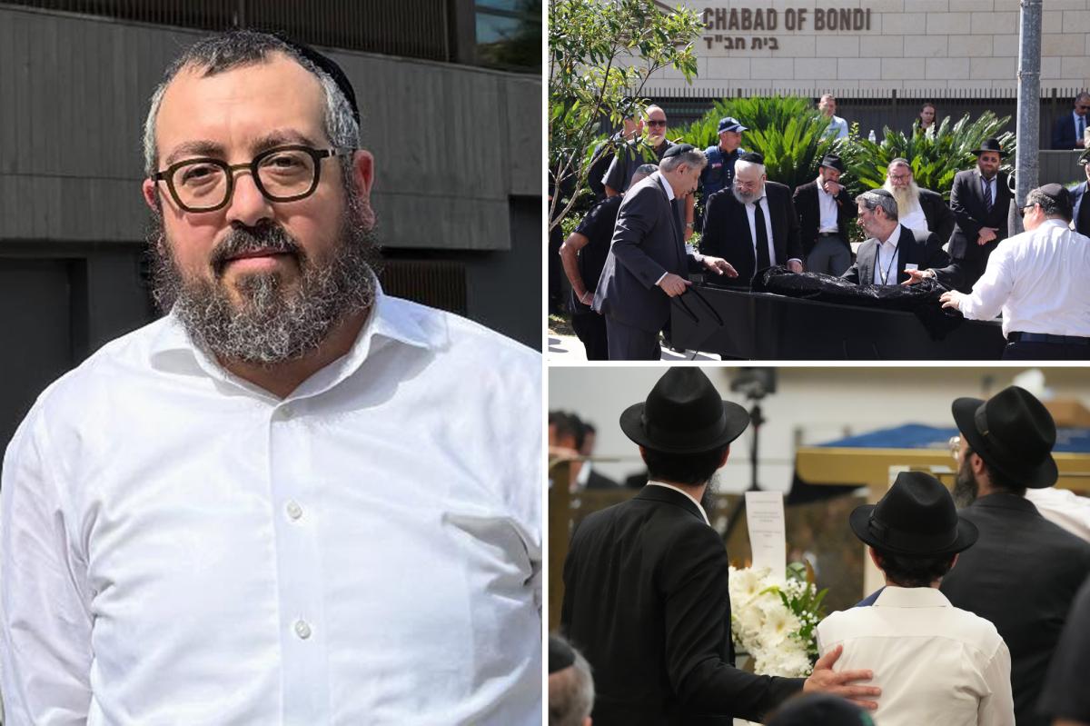 Famed Australian Rabbi Eli Schlanger killed in Bondi Beach terrorist attack laid to rest: ‘The loss is unspeakable’