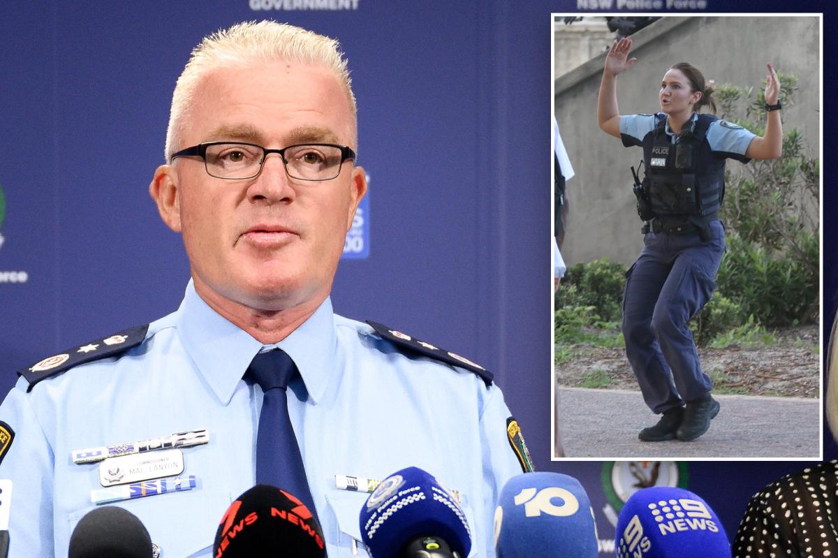 Top cop defends Bondi Beach officer accused of ‘surrendering’ to terrorists — reveals what she was really doing