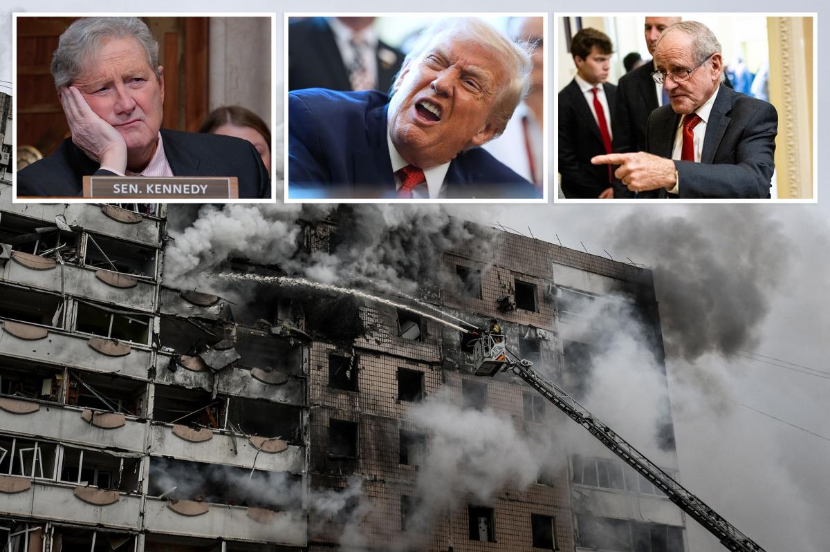 Exclusive | GOP senators push Trump to use $5 billion in Russian funds for Ukraine weapons — as Putin lashes out over frozen money