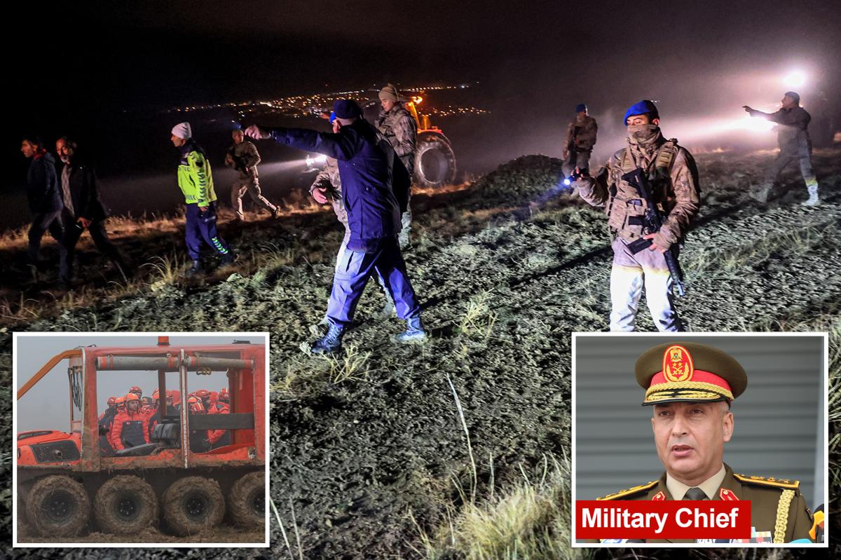 Libya’s military chief, 7 others killed in a plane crash in Turkey