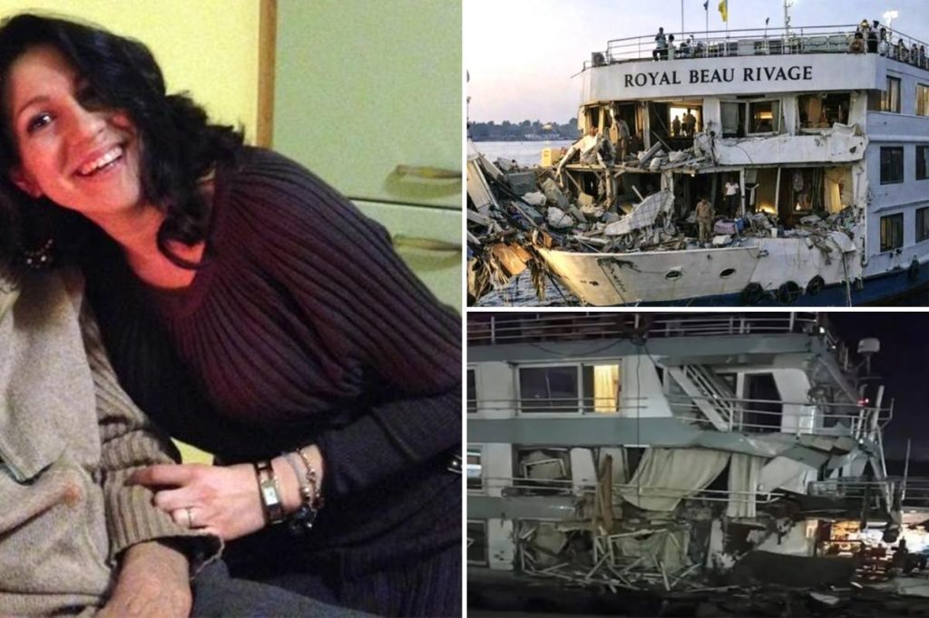 Elementary school teacher falls and dies after cruise ship collides with another boat on Nile River