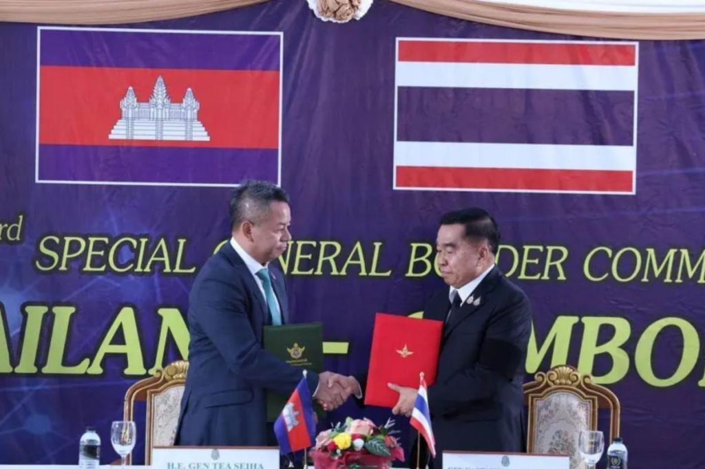 Thailand, Cambodia agree to ceasefire to end border fighting