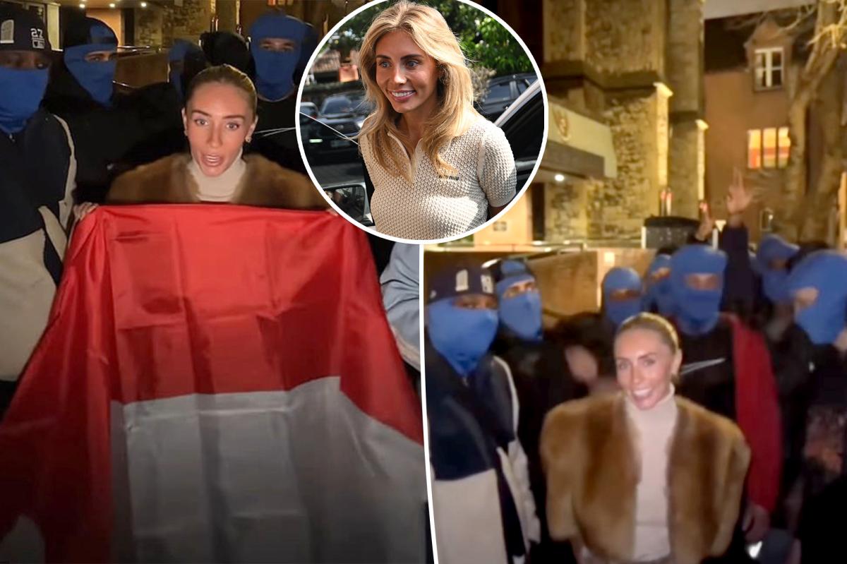 Controversial adult star Bonnie Blue sparks fury with ‘deeply disrespectful’ stunt outside Indonesian embassy