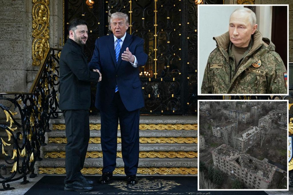 Trump believes ‘we have makings of a deal’ to end Ukraine war ahead of crucial Mar-a-Lago meeting with Zelensky