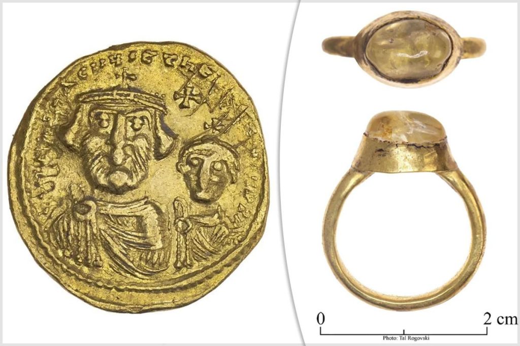 Gold treasure survives 1,400 years at ancient Christian monastery