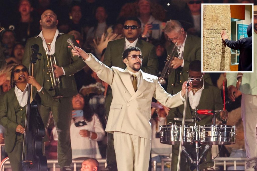 Mexican museum calls out Bad Bunny for posting photo touching historical artifact