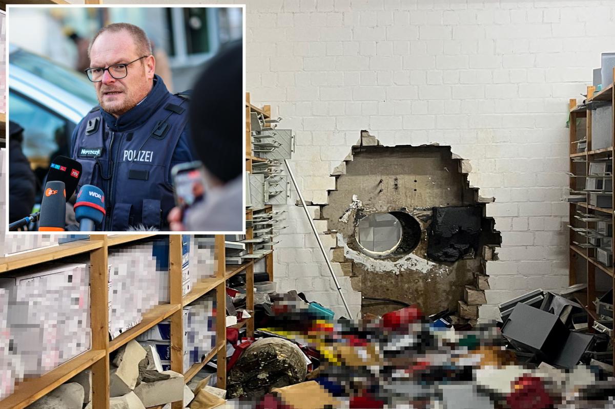 Cunning thieves drill into German bank vault, steal millions of euros worth of property in grand heist
