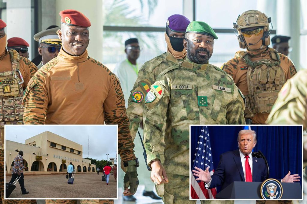 Mali and Burkina Faso announce reciprocal travel ban on US citizens